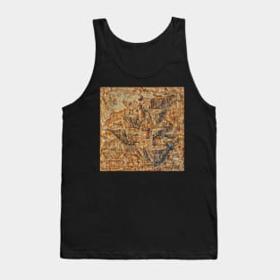 Celestial Art: Abstract Designs Tank Top